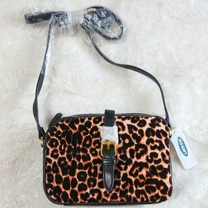 NWT Leopard Old Navy Cross body bag